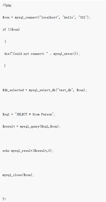 php mysql result to array|PHP: mysql.